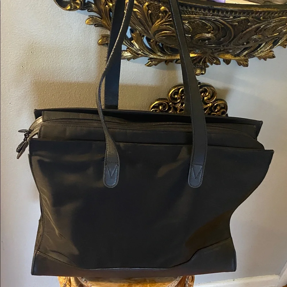 🖤Briggs & Riley Travelware Large Shopping Tote Black Ballistic Nylon🖤